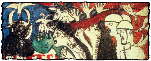 Omaggio per la morte di Picasso, 1974, olio su tela - 75 x 120 cm.