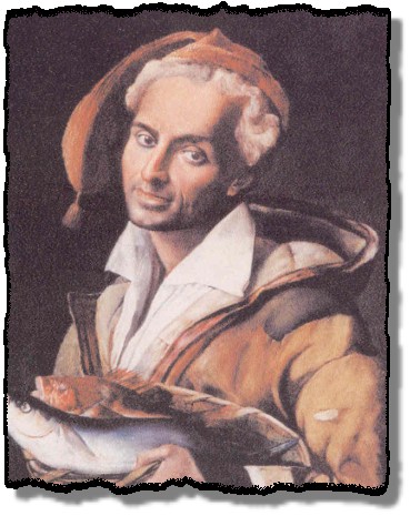 I Pesci di Masaniello, seconda met del XVII sec. olio su tela - 70 x 50 cm.