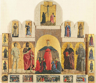 Polittico della Misericordia, 1445-1462, olio e tempera su tavola,